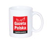 Biały Kubek z logo : Gazeta Polska Codziennie