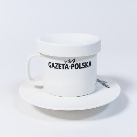 Kubek "Gazeta Polska" z zaparzaczem
