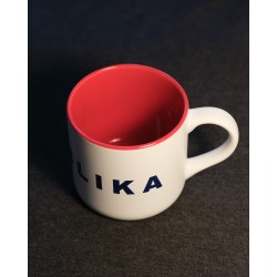 Kubek Biały Mat z napisem Republika