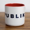 Kubek Biały Mat z napisem Republika