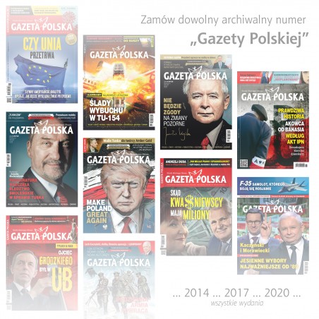 Twój archiwalny Tygodnik Gazeta Polska - wydanie papierowe