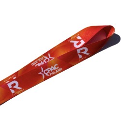 Smycz z logo Republika i CPAC