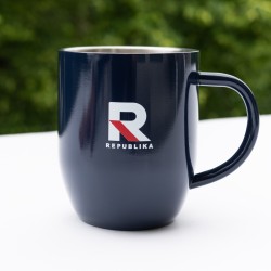 Kubek metalowy Republika