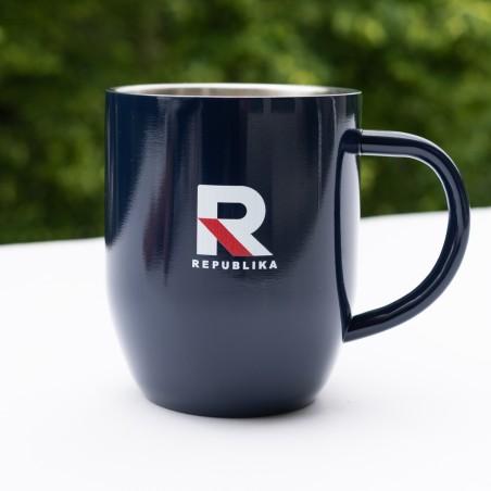 Kubek metalowy Republika