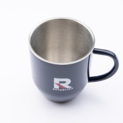 Kubek metalowy Republika