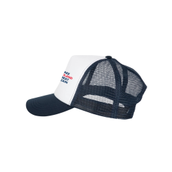 Czapka Trucker "MAKE POLAND GREAT AGAIN"- granatowy daszek