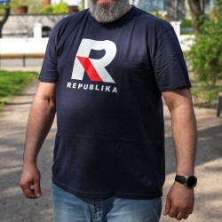 Koszulka z logo REPUBLIKA