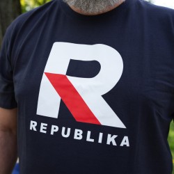 Koszulka z logo REPUBLIKA