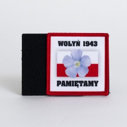 Naszywka na rzep "Wołyń 1943 - pamiętamy"