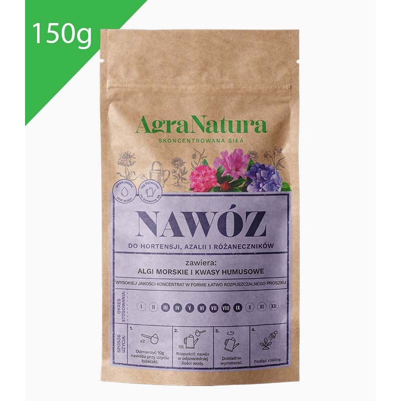 150g Nawóz do hortensji, azalii i rododendronów