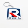 Brelok do kluczy gumowy Republika