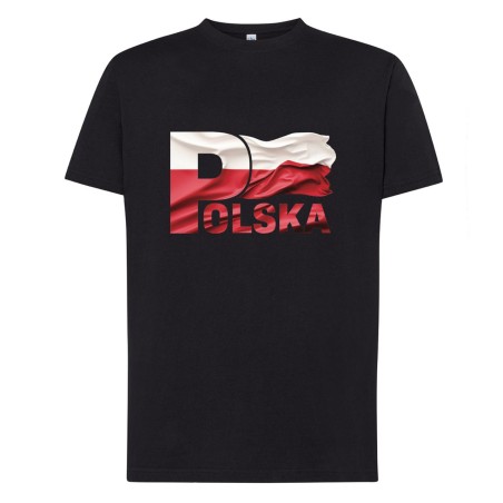 Koszulka Polska fala czarna