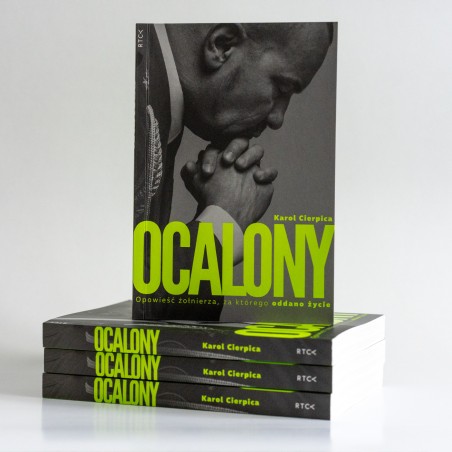 Ocalony. Karol Cierpica. Książka z autografem