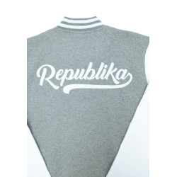 Bluza College Republika - szara