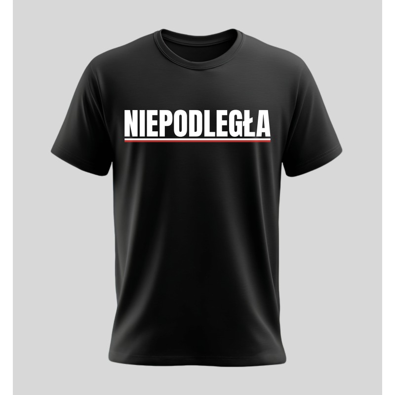 Koszulka „NIEPODLEGŁA” – edycja specjalna na Święto Niepodległości