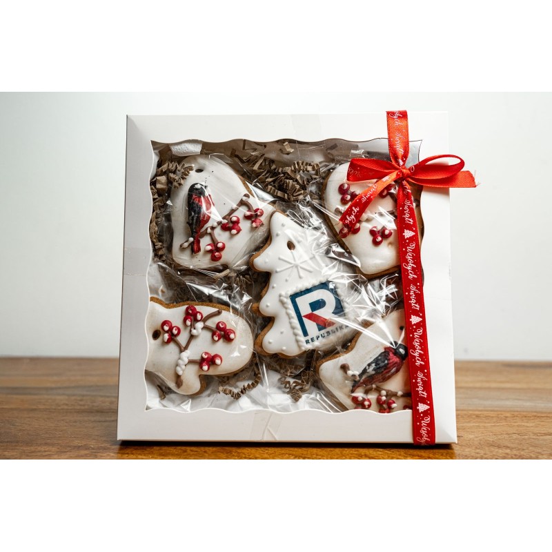 Zestaw 5 pierników świątecznych Republika