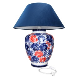 Lampa „Londynka” Włocławek z logo Republika / ręcznie malowana / 60 cm