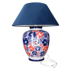 Lampa „Londynka” Włocławek z logo Republika / ręcznie malowana / 60 cm