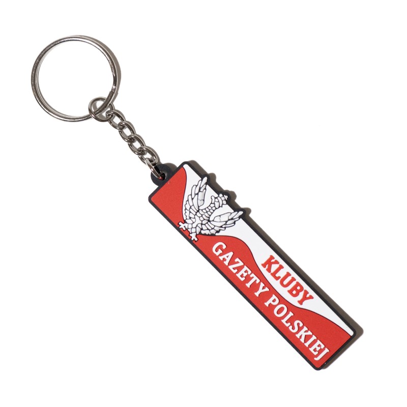 Brelok gumowy Kluby Gazety Polskiej – Praktyczny Symbol Przynależności