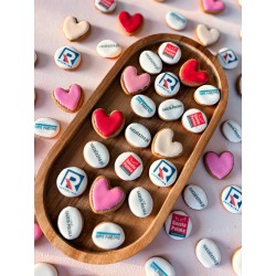 Słodkie mini pierniczki strefy wolnego słowa