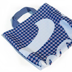 Dwustronna duża torba na zakupy z logo R