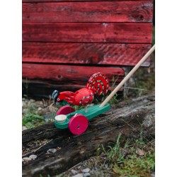 Drewniana pchanka -...