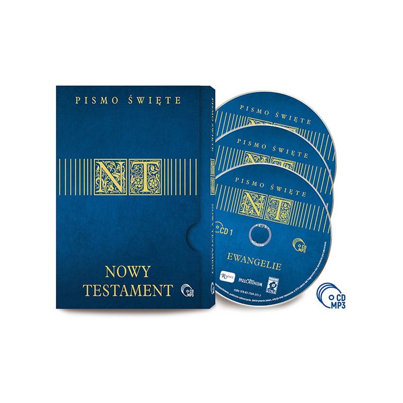 Nowy Testament- 3 płyty CD MP3