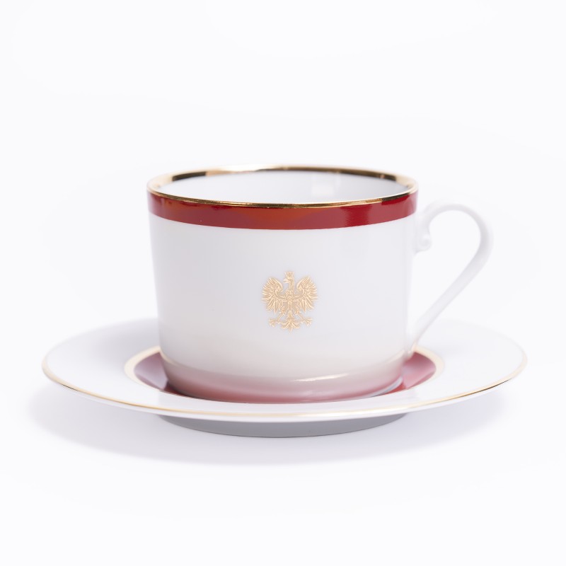 Filiżanka Narodowa - złota linia