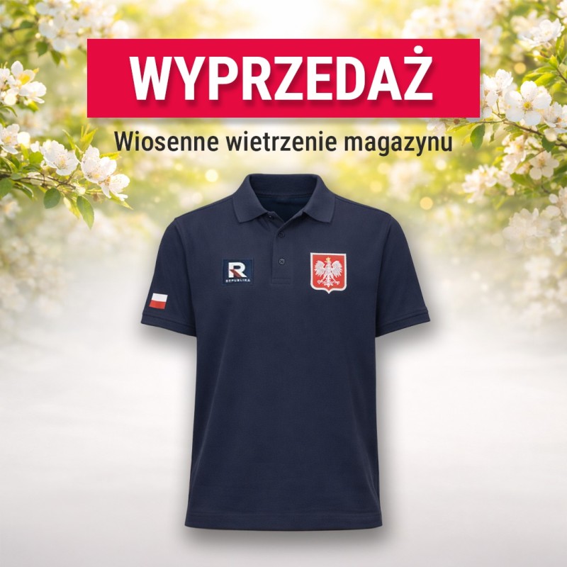 Koszulka Polo Republika - Granatowa