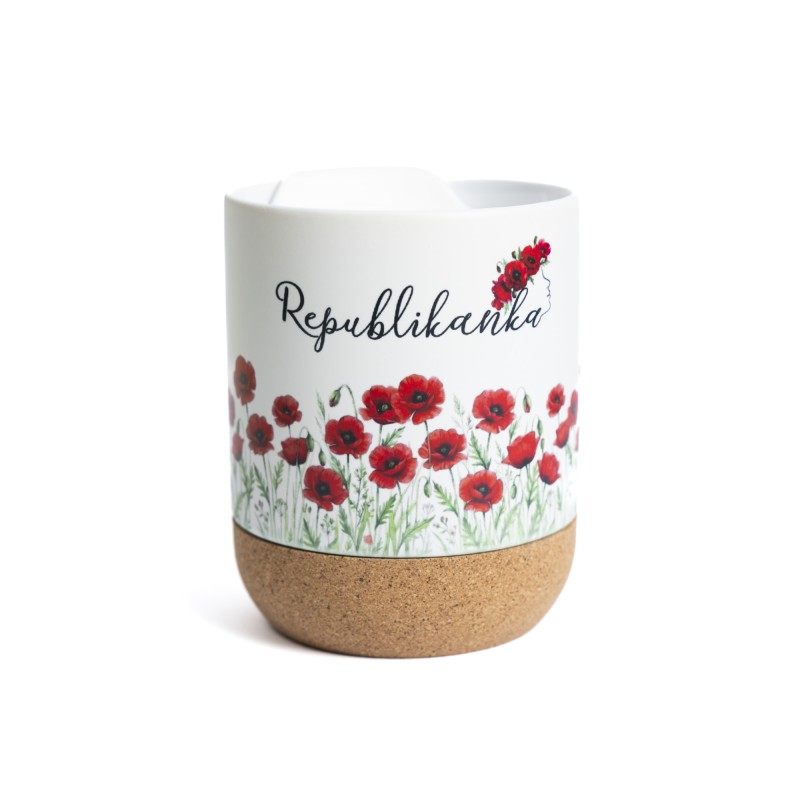 kubek Republikanka - Kolekcja Polskie kwiaty - Maki