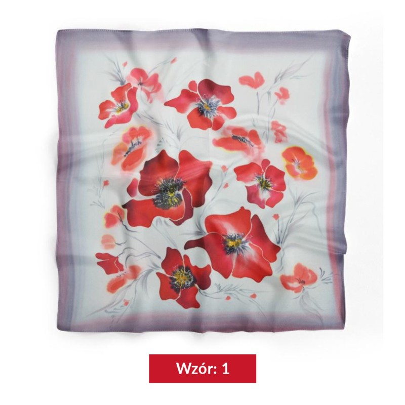 Ręcznie Malowane Apaszki – Polski Jedwab Milanówek