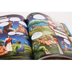 Biblia w komiksie. Opowieść o Bogu i wielkich bohaterach (wersja komunijna)