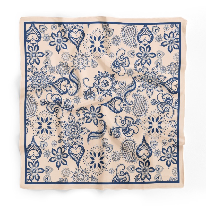 Szafirowy Ogród - Apaszka Jedwabna