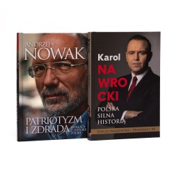 Pakiet specjalny! Książka z autografami autorów Prezydenta Karola Nawrockiego oraz Prof. Andrzeja Nowaka