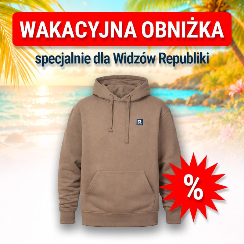 Bluza z kapturem - kolor mocha