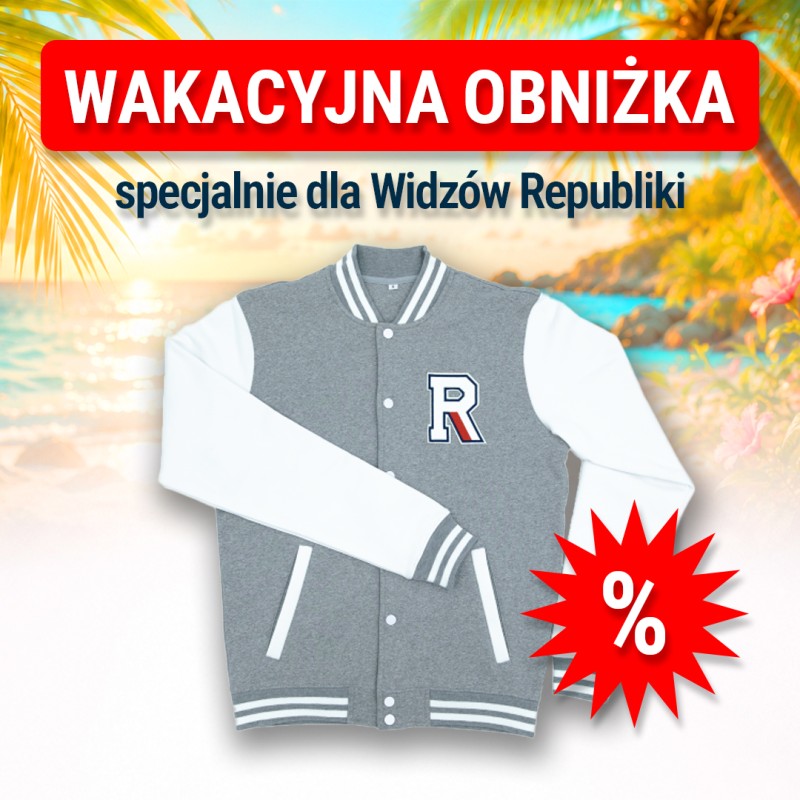 Bluza College Republika - szara