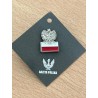 Pins patriotyczny „Orzeł z Flagą Polski”