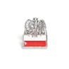Pins patriotyczny „Orzeł z Flagą Polski”