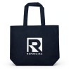 Torba Bawełniana Shopper REPUBLIKA - Granatowa